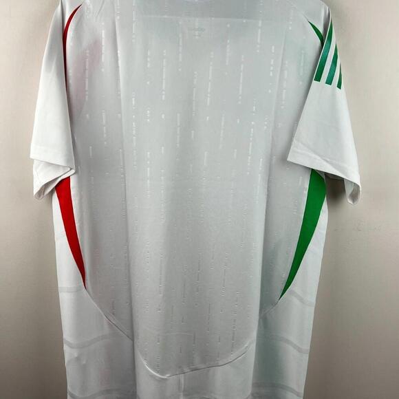 Italy National Team 2024 Away Authentic Jersey Adidas HEAT.RDY White L NWT - Picture 2 of 8